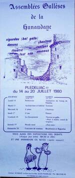 L'affiche de 1980 L'affiche de 1980