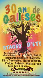 L'affiche des stages 2009 L'affiche des stages 2009