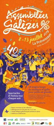 L'affiche stages 2019 L'affiche stages 2019